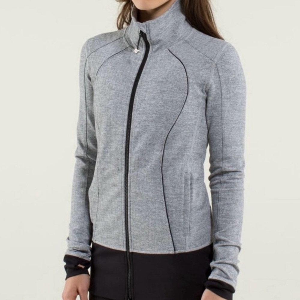 Lululemon Nice Asana Jacket *Herringbone Size 2